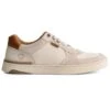 Leren Sneakers "Bromley" Beige