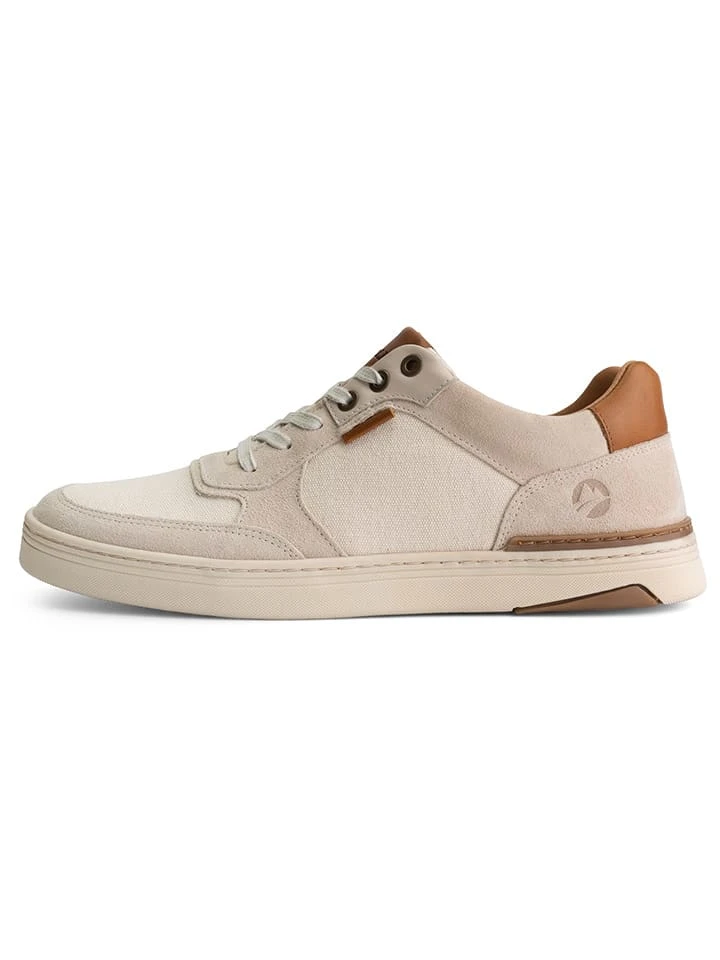 Leren sneakers "Bromley" beige Leren Sneakers "Bromley" Beige -LIMANGO WINKEL travelin leren sneakers bromley beige 2