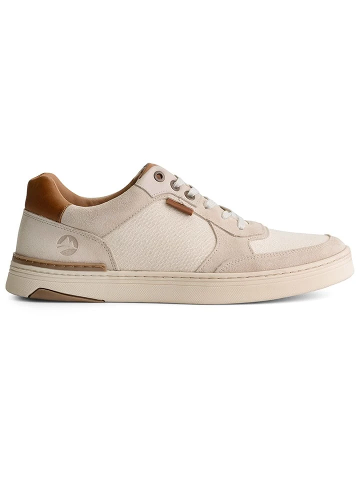 Leren sneakers "Bromley" beige Leren Sneakers "Bromley" Beige -LIMANGO WINKEL travelin leren sneakers bromley beige