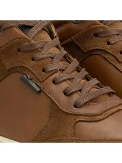 Leren Sneakers "Moulton" Lichtbruin 3 Leren Sneakers "Moulton" Lichtbruin -LIMANGO WINKEL travelin leren sneakers moulton lichtbruin 1