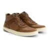 Leren Sneakers "Moulton" Lichtbruin