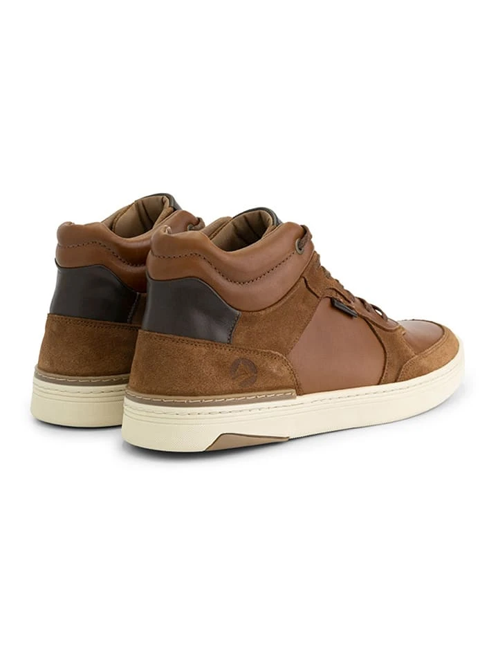 Leren sneakers "Moulton" lichtbruin Leren Sneakers "Moulton" Lichtbruin -LIMANGO WINKEL travelin leren sneakers moulton lichtbruin 3