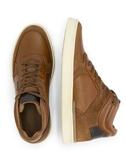 Leren Sneakers "Moulton" Lichtbruin 8 Leren Sneakers "Moulton" Lichtbruin -LIMANGO WINKEL travelin leren sneakers moulton lichtbruin 6