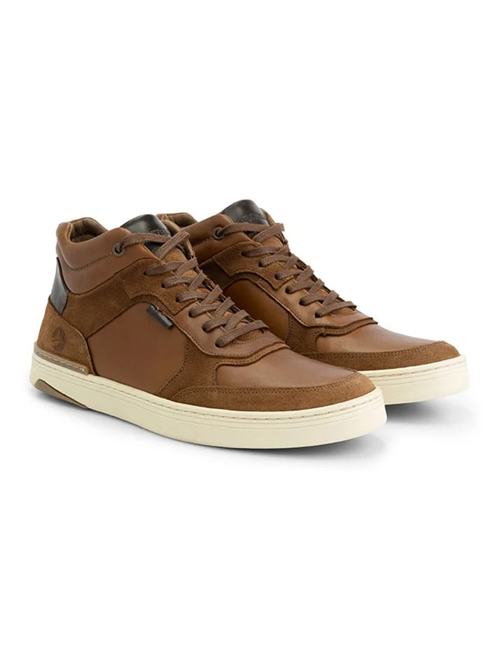 Leren sneakers "Moulton" lichtbruin Leren Sneakers "Moulton" Lichtbruin -LIMANGO WINKEL travelin leren sneakers moulton lichtbruin