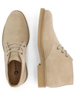 Leren Veterschoenen "Redhill" Beige 5 Leren Veterschoenen "Redhill" Beige -LIMANGO WINKEL travelin leren veterschoenen redhill beige 3