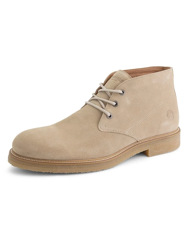 Leren veterschoenen "Redhill" beige Leren Veterschoenen "Redhill" Beige -LIMANGO WINKEL travelin leren veterschoenen redhill beige 4