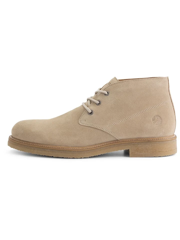 Leren veterschoenen "Redhill" beige Leren Veterschoenen "Redhill" Beige -LIMANGO WINKEL travelin leren veterschoenen redhill beige 5