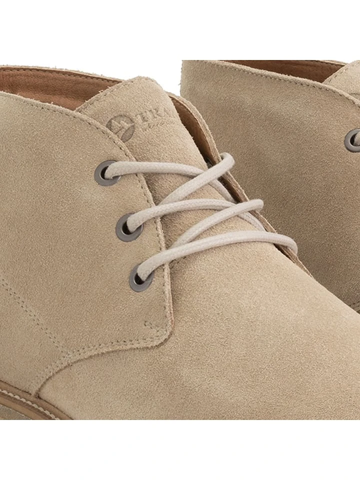 Leren veterschoenen "Redhill" beige Leren Veterschoenen "Redhill" Beige -LIMANGO WINKEL travelin leren veterschoenen redhill beige 8