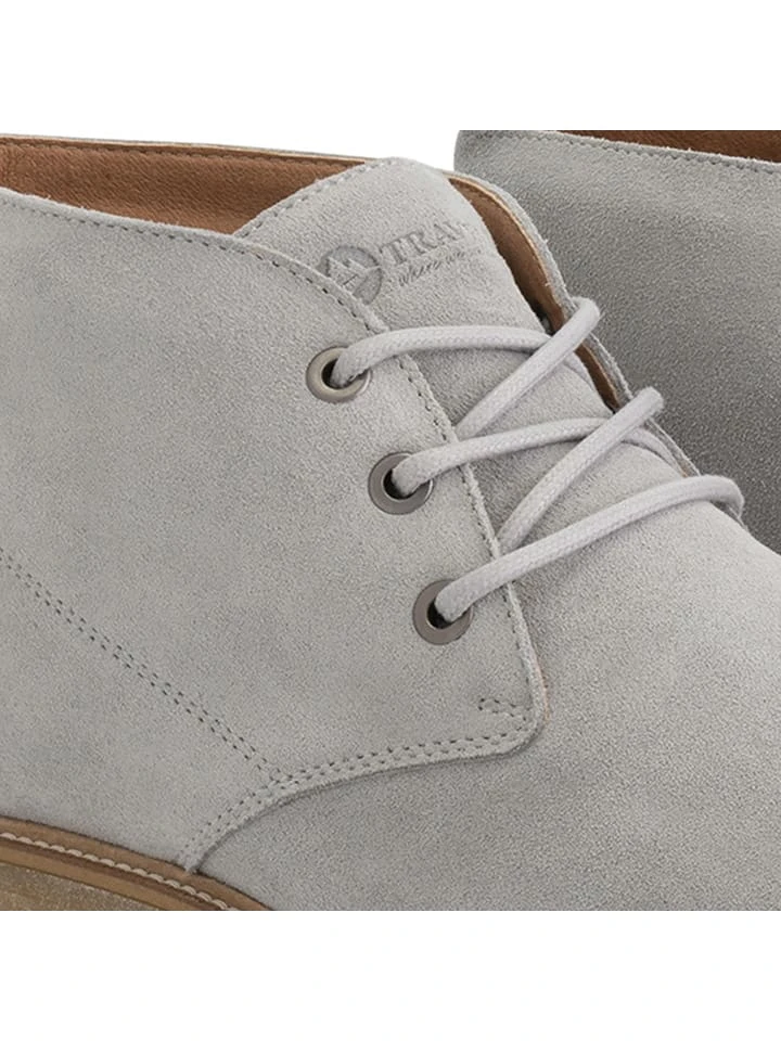 Leren veterschoenen "Redhill" grijs Leren Veterschoenen "Redhill" Grijs -LIMANGO WINKEL travelin leren veterschoenen redhill grijs 8