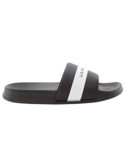 U.S. Polo Assn. Slippers Zwart/wit