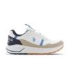 U.S. Polo Assn. Sneakers Wit/beige/donkerblauw
