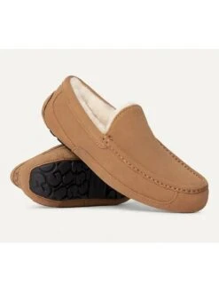 Ugg Leren Instappers "Ascot" Lichtbruin -LIMANGO WINKEL ugg leren instappers ascot lichtbruin 2