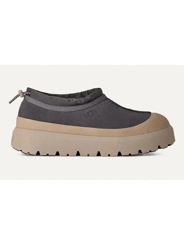 Leren instappers "Tasman Weather" grijs/beige Ugg Leren Instappers "Tasman Weather" Grijs/beige -LIMANGO WINKEL ugg leren instappers tasman weather grijs beige