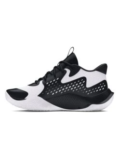 Under Armour Basketbalschoenen "Jet '23" Wit/zwart