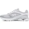 Under Armour Leren Hardloopschoenen Grijs