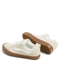 Vans Leren Sneakers "Knu Skool" Beige -LIMANGO WINKEL vans leren sneakers knu skool beige 2