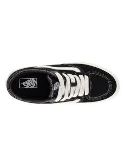 Vans Leren Sneakers "Rowley Classic" Zwart -LIMANGO WINKEL vans leren sneakers rowley classic zwart 2