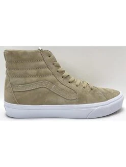 Vans Leren Sneakers ''SK8-Hi'' Beige