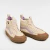 Vans Leren Sneakers ''Sk8-Hi'' Beige/paars -LIMANGO WINKEL vans leren sneakers sk8 hi beige paars