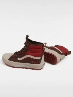 Vans Leren Sneakers ''Sk8-Hi'' Bordeaux -LIMANGO WINKEL vans leren sneakers sk8 hi bordeaux 2