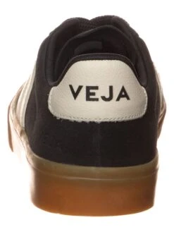 Veja Leren Sneakers "Campo Bold" Zwart/crème -LIMANGO WINKEL veja leren sneakers campo bold zwart creme 2