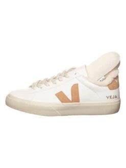 Veja Leren Sneakers "Campo" Wit/beige -LIMANGO WINKEL veja leren sneakers campo wit beige 5