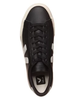 Veja Leren Sneakers "Campo" Zwart/wit -LIMANGO WINKEL veja leren sneakers campo zwart wit 3