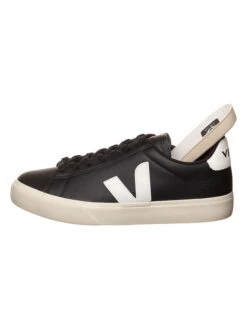 Veja Leren Sneakers "Campo" Zwart/wit -LIMANGO WINKEL veja leren sneakers campo zwart wit 5