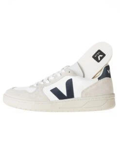 Veja Leren Sneakers "V 10" Wit/beige -LIMANGO WINKEL veja leren sneakers v 10 wit beige 5
