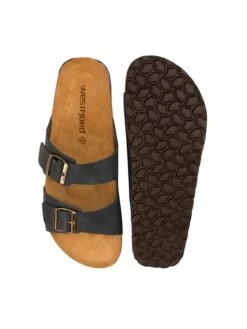 Leren Slippers "Hekla" Antraciet -LIMANGO WINKEL westfjord leren slippers hekla antraciet 6