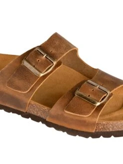 Leren Slippers "Hekla" Bruin -LIMANGO WINKEL westfjord leren slippers hekla bruin 5