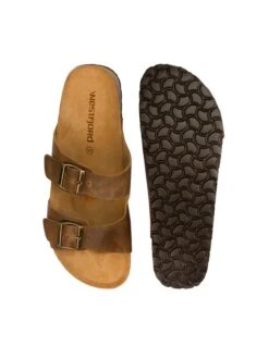 Leren Slippers "Hekla" Bruin -LIMANGO WINKEL westfjord leren slippers hekla bruin 6