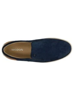 Leren Mocassins Donkerblauw/lichtblauw -LIMANGO WINKEL wojas leren mocassins donkerblauw lichtblauw 3